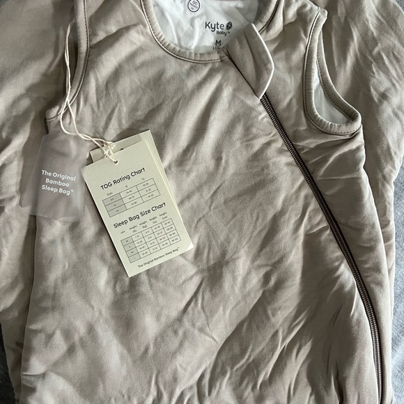 NWT Kyte Baby Sleep Sack 1.0 Khaki medium - Picture 2 of 5